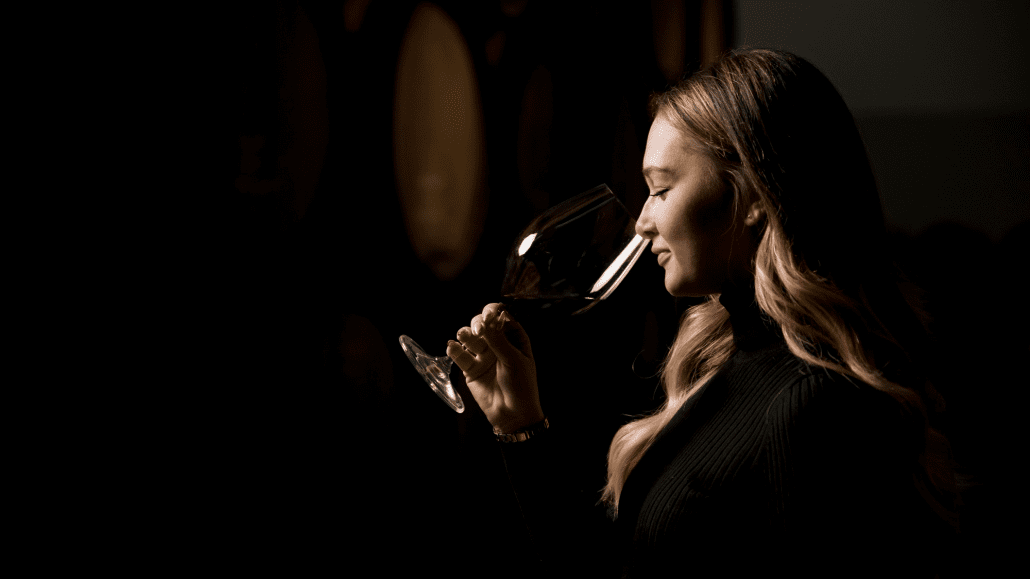 Enjoying Wine