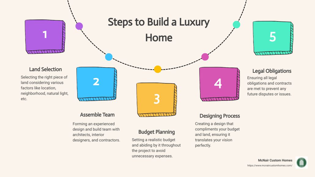 Steps to Build a Luxury Home