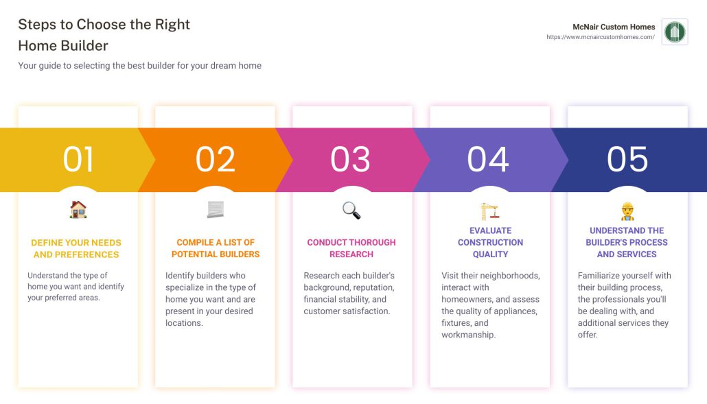 Steps to Choose the Right Home Builder
