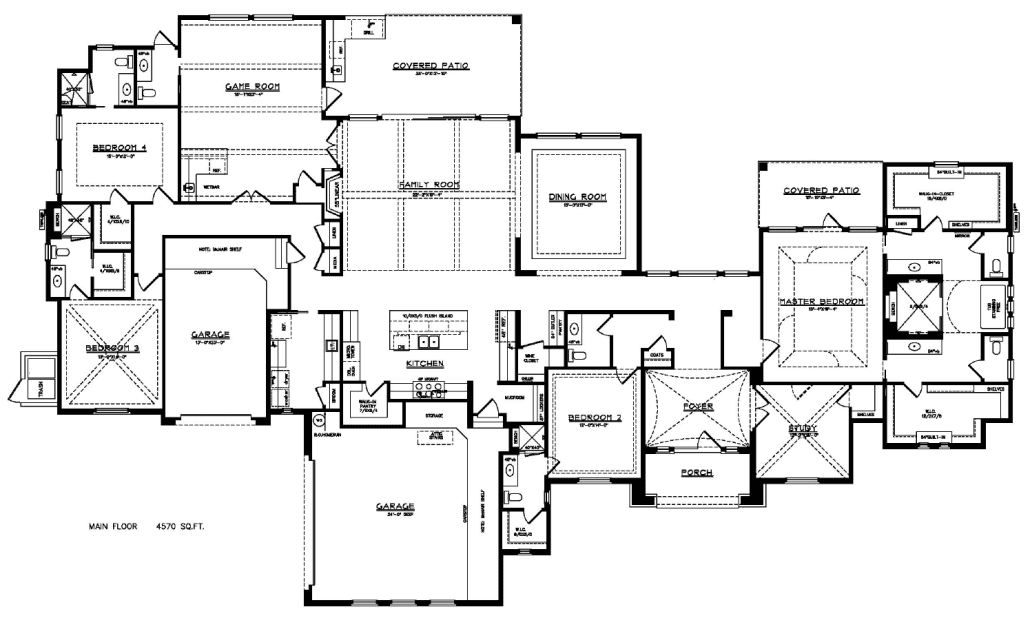 9806 Midsomer Place - Floorplan