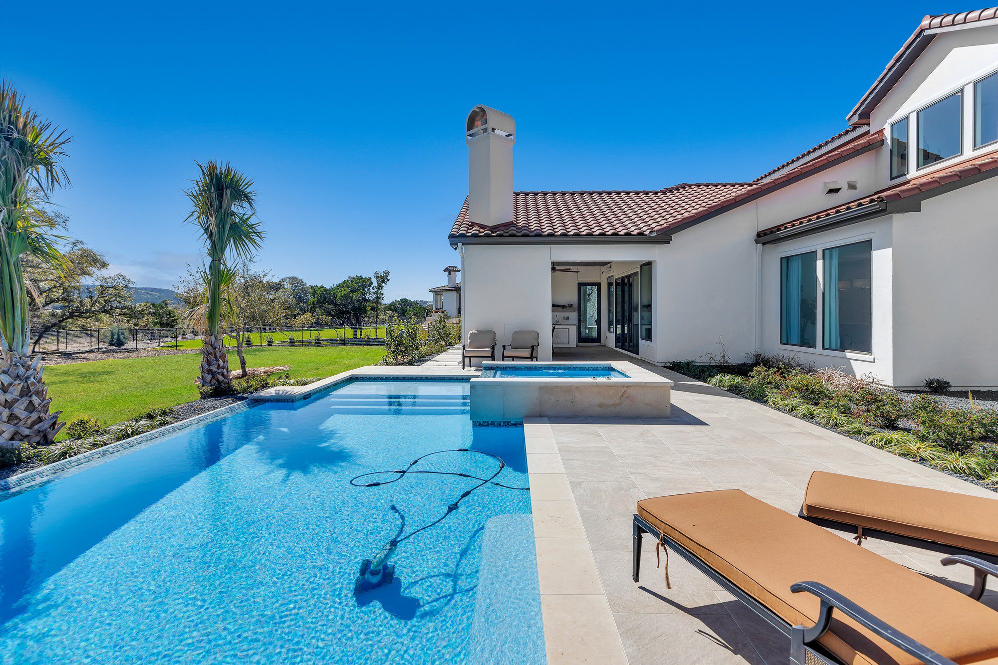 Top Low Maintenance Pool Landscape Design Ideas - McNair Custom Homes