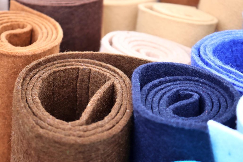 Rolls of Felt